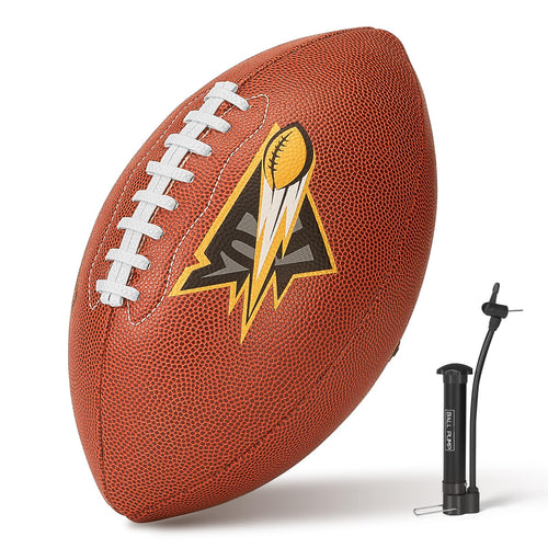 Official Size 9 Football Outdoor Football balls for Adults Youth College Club Training Football Suitable for Football Game Practice Ideal Football Gift for Boys Girls Football Fans With Pump Needle